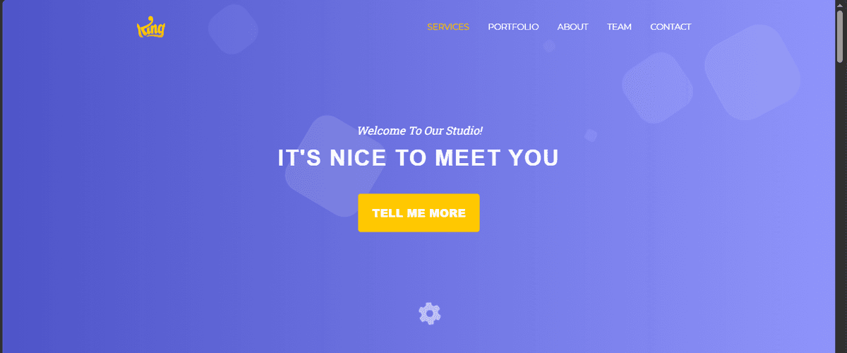 ZKing - Landing Page